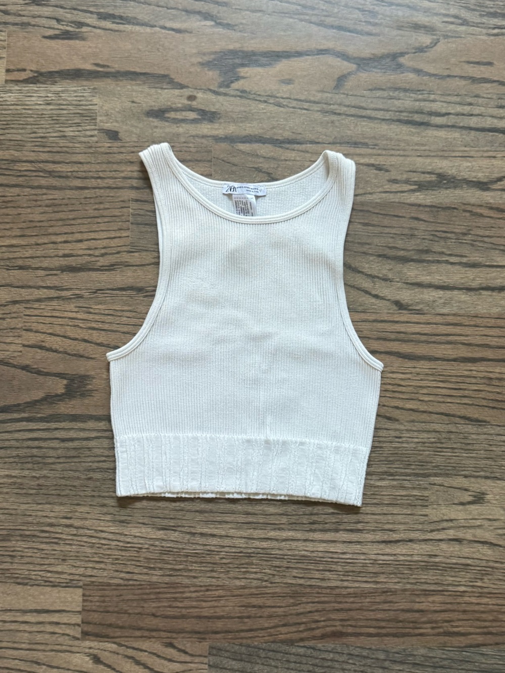 ZARA White Crop Top!
